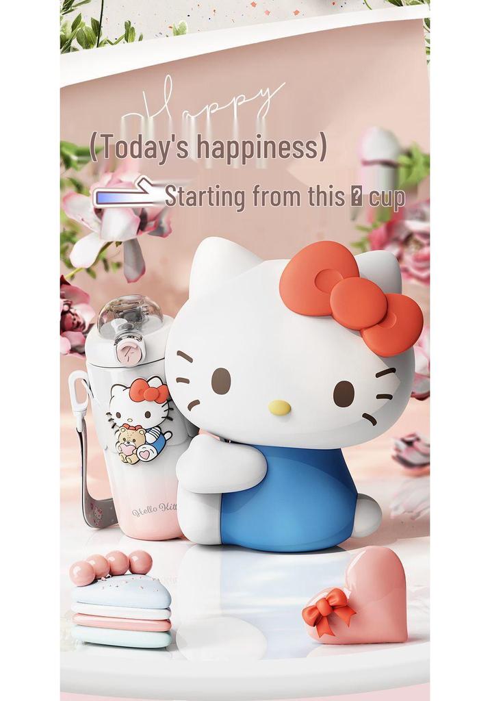 Sanrio Kuromi 316 Food-Grade Thermos Water Bottle for Kids