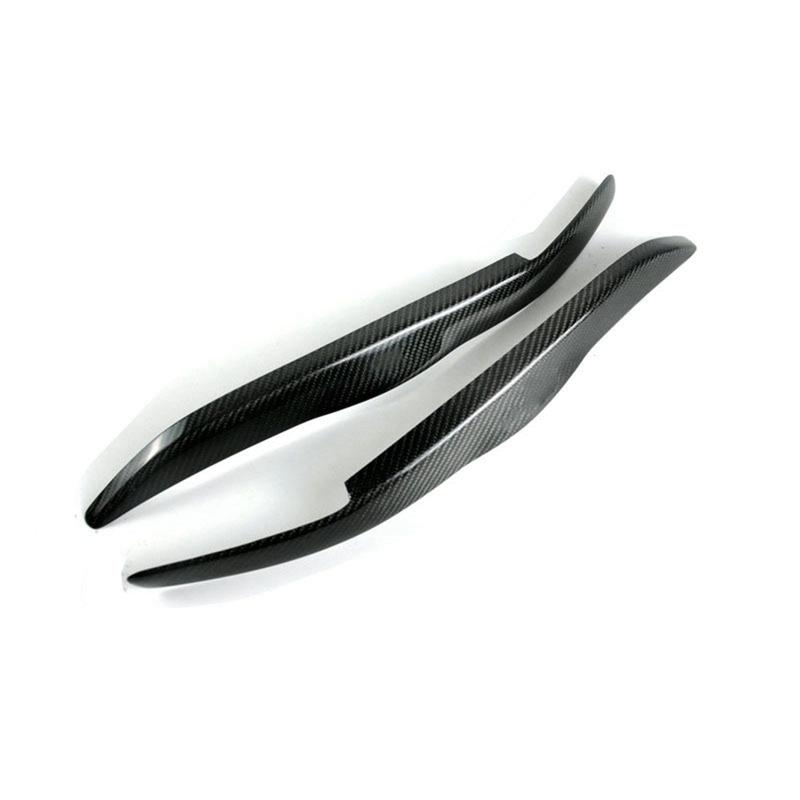 Headlight Eyelid Eyebrow Headlight Lens Cover Trim Carbon Fiber For Subaru Legacy 2004-2008 Accessories