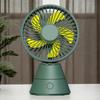 Personal Desk Fan 3 Speeds Personal Cooling Fan Lightweight Multifunctional Hot Weather Must Have For Picnic Table Bedside