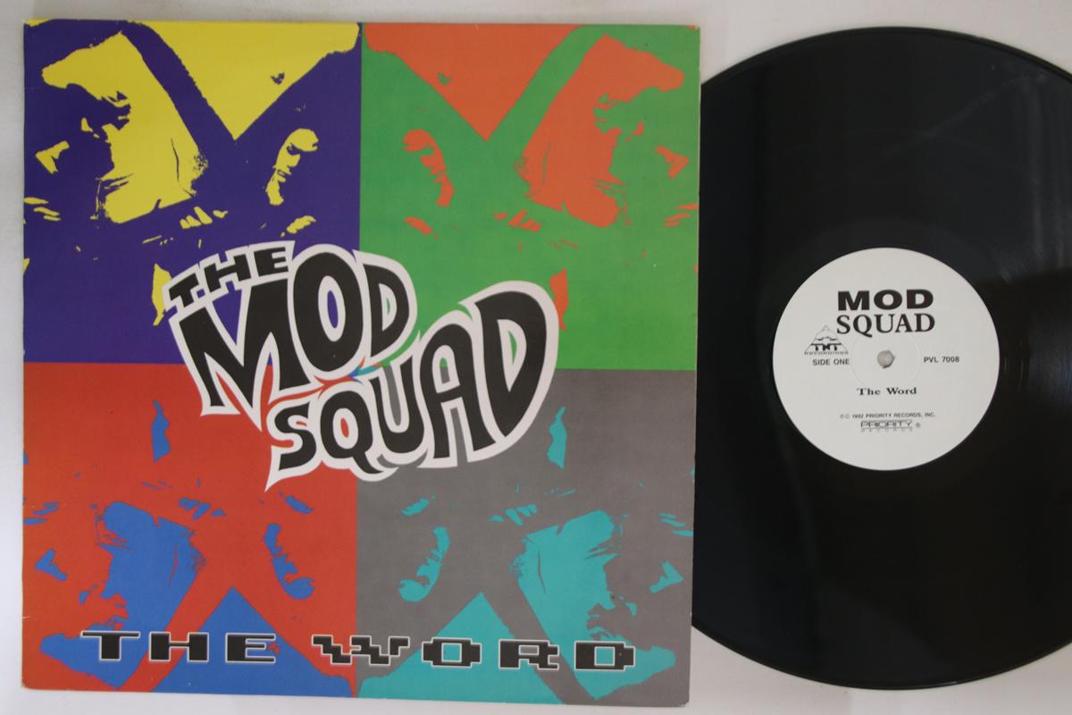 

12inch Record MOD SQUAD - Word PVL7008 PRIORITY 1992 US Rap & Hip-Hop/R&B Used