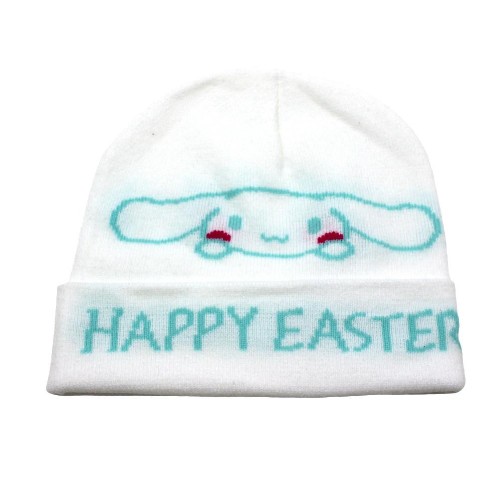 Cozy Knit Kawaii Kuromi Stitch Character Beanie Hat For Stylish Winter Warmth