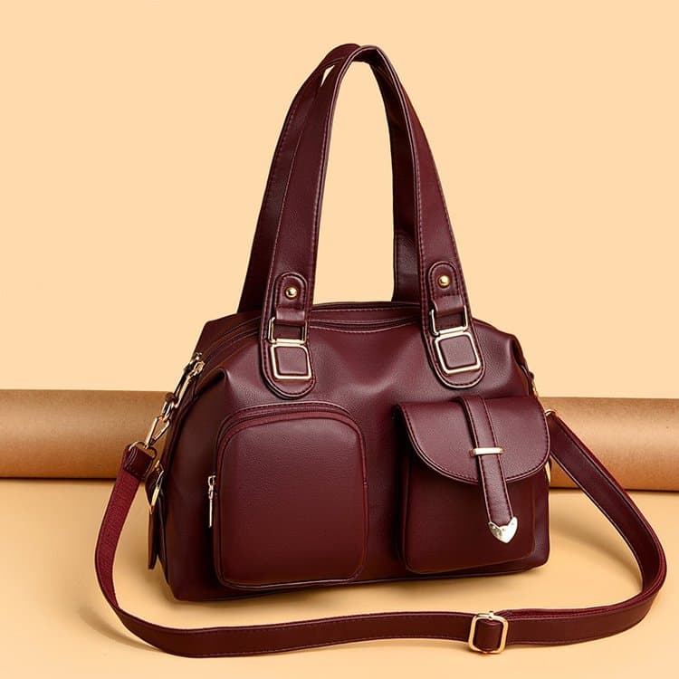 Women's Large Capacity Handheld Shoulder Crossbody Bag