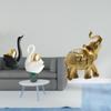 Swan Elephant Figurines Tabletop Ornament Art Crafts Couple's Decor Table Decoration Statues for