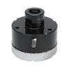 Vacuum Brazed Diamond Drill Core Bits Drilling Hole Saw Opener for Marble M14 Black 65mm
