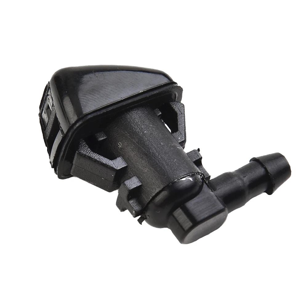 2pcs Car Black Windshield Washer Nozzle Set 2011-2017 For Jeep For Grand For Cherokee 68260443AA Washer Outlet Adjustment