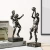 Modern Simple Basketball Ornaments Creative Football Characters Office Living Room TV Cabinet Home Soft Decorations