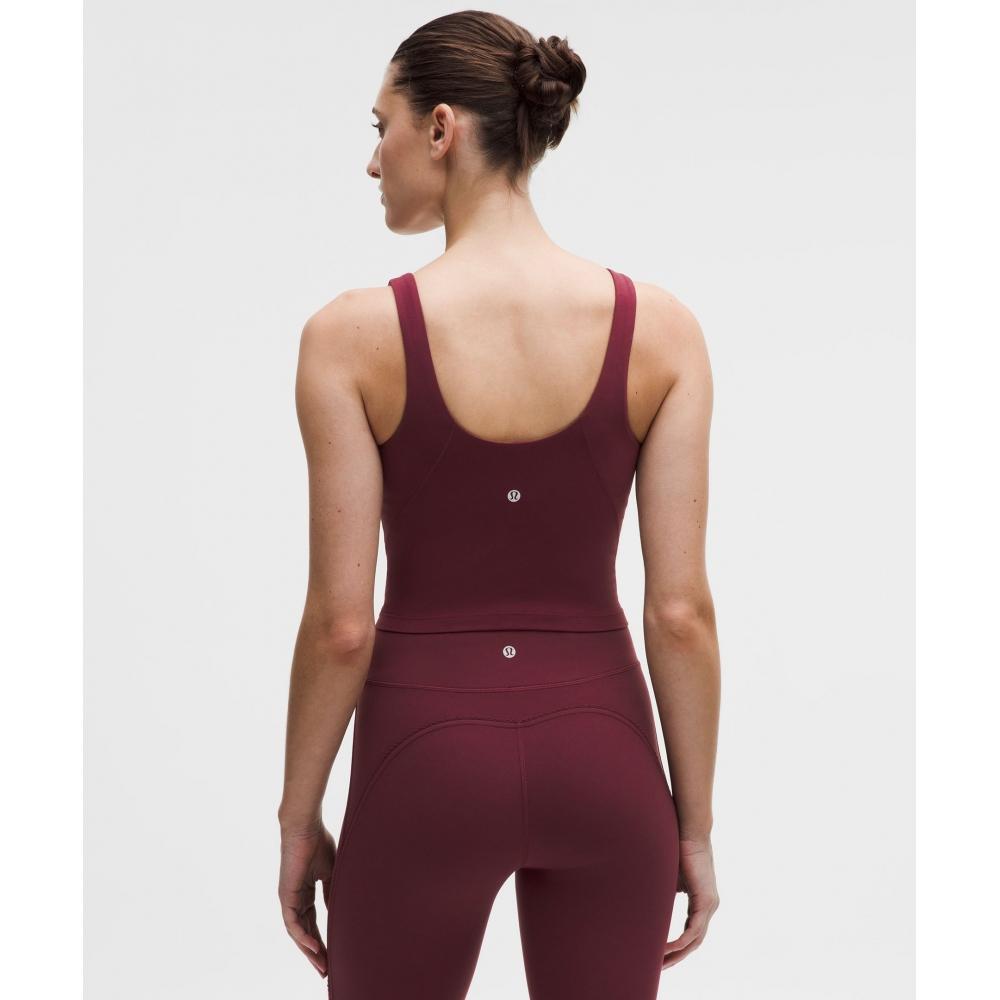 Lululemon Align  TAnk Top  Light Support  A B Cup Burgundy BAy