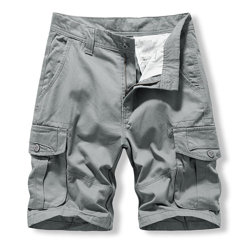Men's 2021 Summer Multi-Pocket Washed Casual Shorts