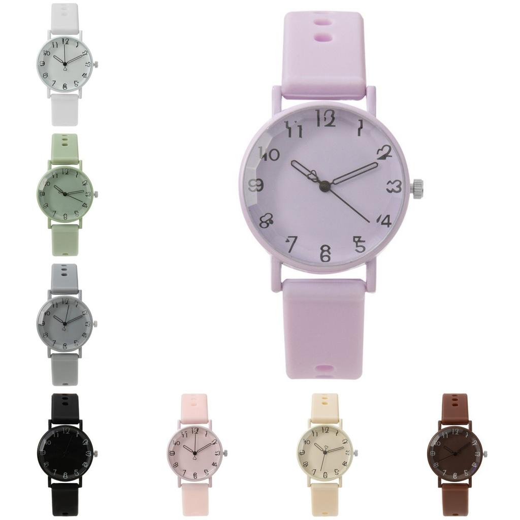 New Women Watch Fashion Silicone Strap Quartz Watch Student Sports Wristwatch Relojes Para Mujer Dropshipping Clock