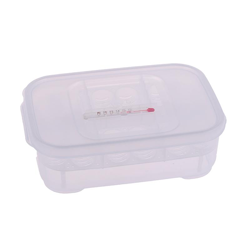 12 Reptile Egg Inkubatorbrett Termometer DIY Inkubasjon Gekko Øgle Slange