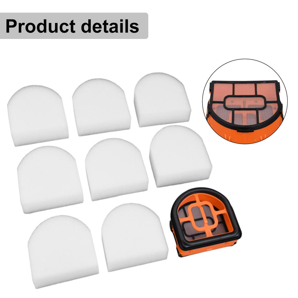 9 PCS/set Foam Filter Kit For Shark Vacuum Cleaner For AW201 Pack Vacuum Cleaner Accessories Cleaning Spare To Replace
