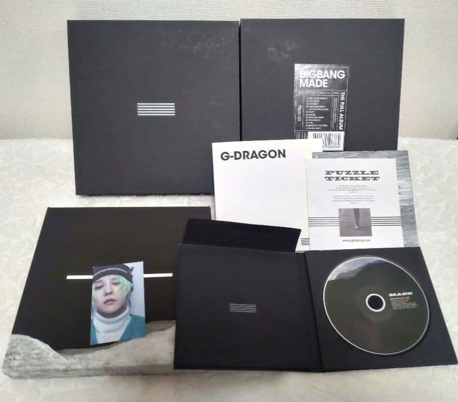 [USED] BIGBANG MADE/THE FULL ALBUM/First Press Limited Korean Edition/GD