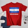 Unisex Unisex Vintage Nicaragua Flag Nicaragua Tshirt Tees T Shirts WoUnisex Boys 100 Cotton TShirt