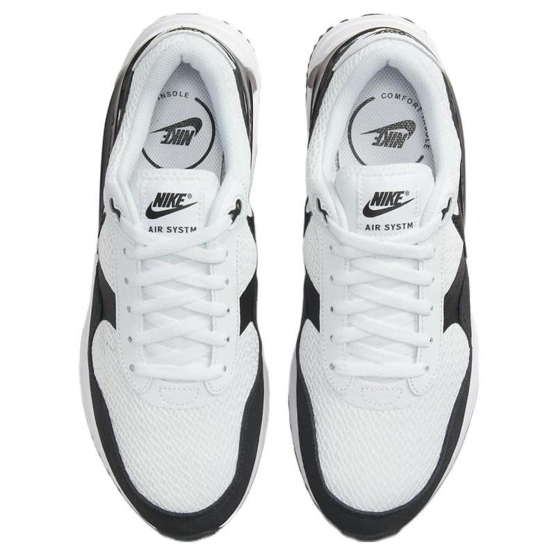 Nike Air Max SYSTM White Black Sneakers Casual Shoes DM9537-103