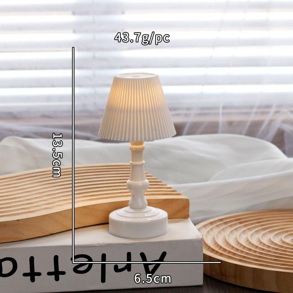 Retro Bedroom Desk Lamp Creative Flower Shape Night Light New Table Lamp