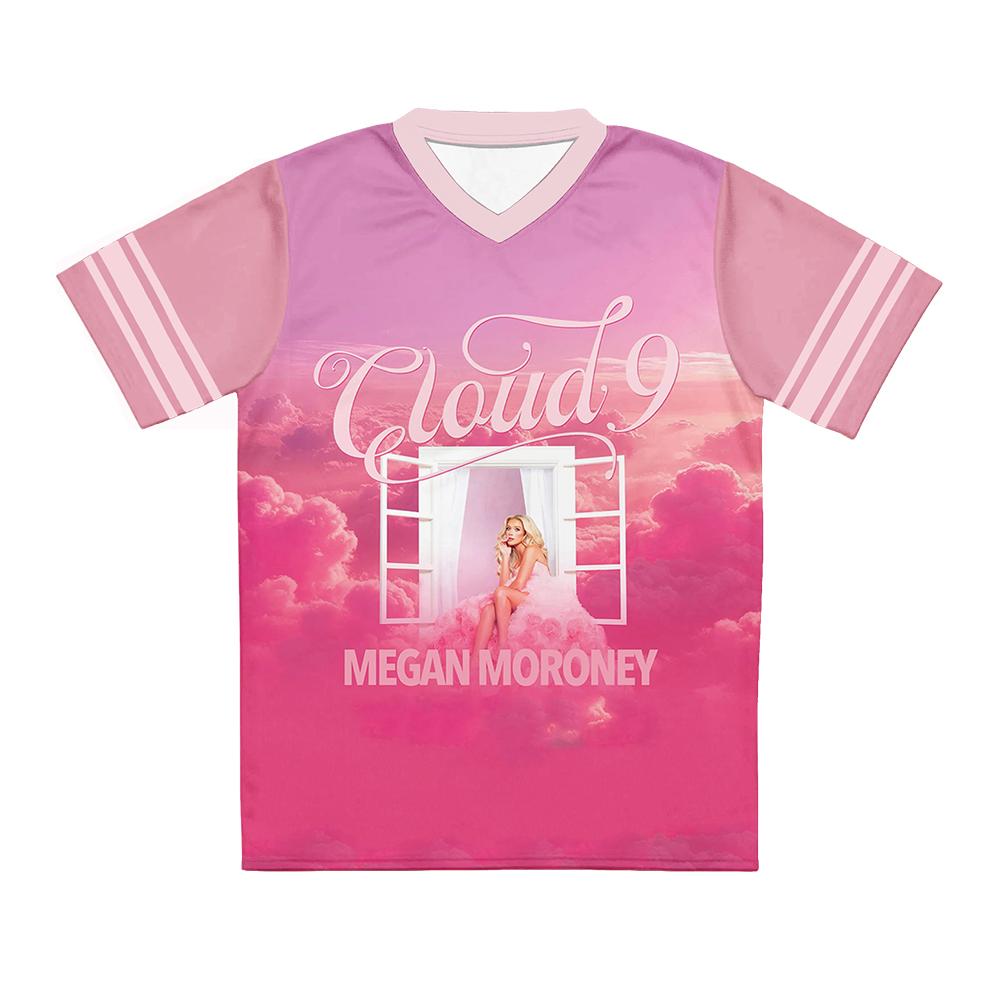 3D jersey The Cloud 9 Tour 2026 Jersey Megan Moroney Graphic Print Tshirts Short Sleeve Tees Unisex Merch T-shirt Summer 3D Funny T-shirt Band T-shirt