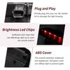 LED Third Brake Light For Nissan Altima 2013-2018 No.265903TS1A/265909HM1A Black 3Rd High Mount Stop Lamp Rear Center High Level Brake Light