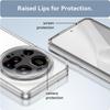 Protective Case - E.F.CONNECTION - for Xiaomi 15 Ultra - Transparent Silicone - Shockproof - Anti-scratch
