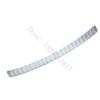 For 2017~2024 VW/Volkswagen Tiguan MK2 Stainless steel Rear Bumper Protector Sill Rear boot guard Trim car Accessories styling