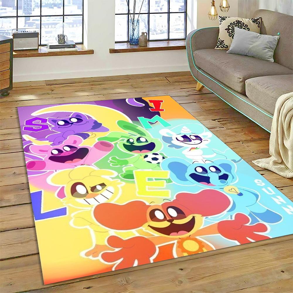 27 Style New Cute S-Smiling C-Critters Catnap Craftycorn Cartoon Carpet Rug for Living Room Bedroom Home Sofa,Non-slip Floor Mat