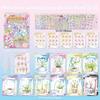 1.0 2.0 Gardening Theme 3D Stacking Stickers Creative PET Sticker Book 10 Scenes 25 Sheets Mini Landscape Sticker for Boys Girls