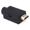 Złącze męskie Hdmi 19P Breakout Terminals Złącze bez lutowania z osłoną