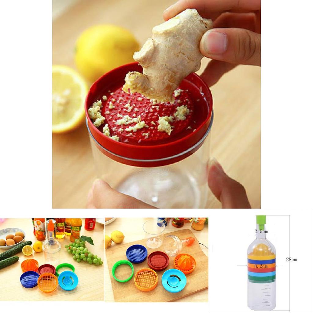 Multifunction 8 In 1 Kitchen Tools Slicer Grater Stylish Gadget For Effortless Cooking