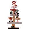 Multicolor Christmas Decoration Xmas Tree Shape Tabletop Ornament  Holiday Decoration