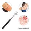 Eagle Claw Teleskop-Rückenkratzer aus Edelstahl, Rückenmassagegerät, Körperkratzer-Tool