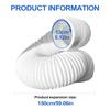 Portable Air Conditioner Window Vent 150cm AC Exhaust Hose Universal Coupler Adjustable Window Seal Universal Duct ExtensionPipe