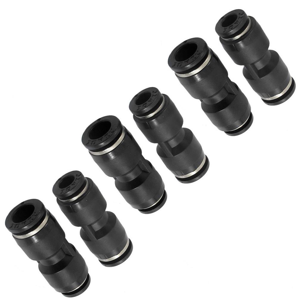 10x aire neumático 2 Way rápida Accesorios Recto empuje en Conector 14mm Tubo Manguera