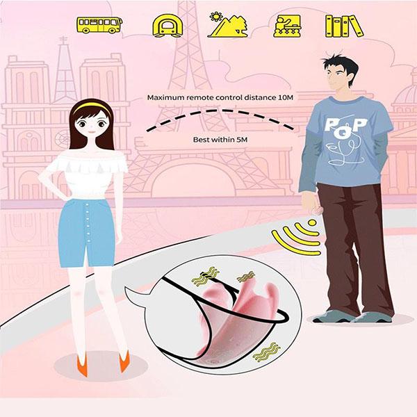 დისტანციური Dildo Vibrators შარვალი ქალებისთვის კლიტორის სტიმულატორი ქალი მასტურბატორი საშოს მასაჟი წყვილები ეროტიკული სათამაშო სექს-მანქანა