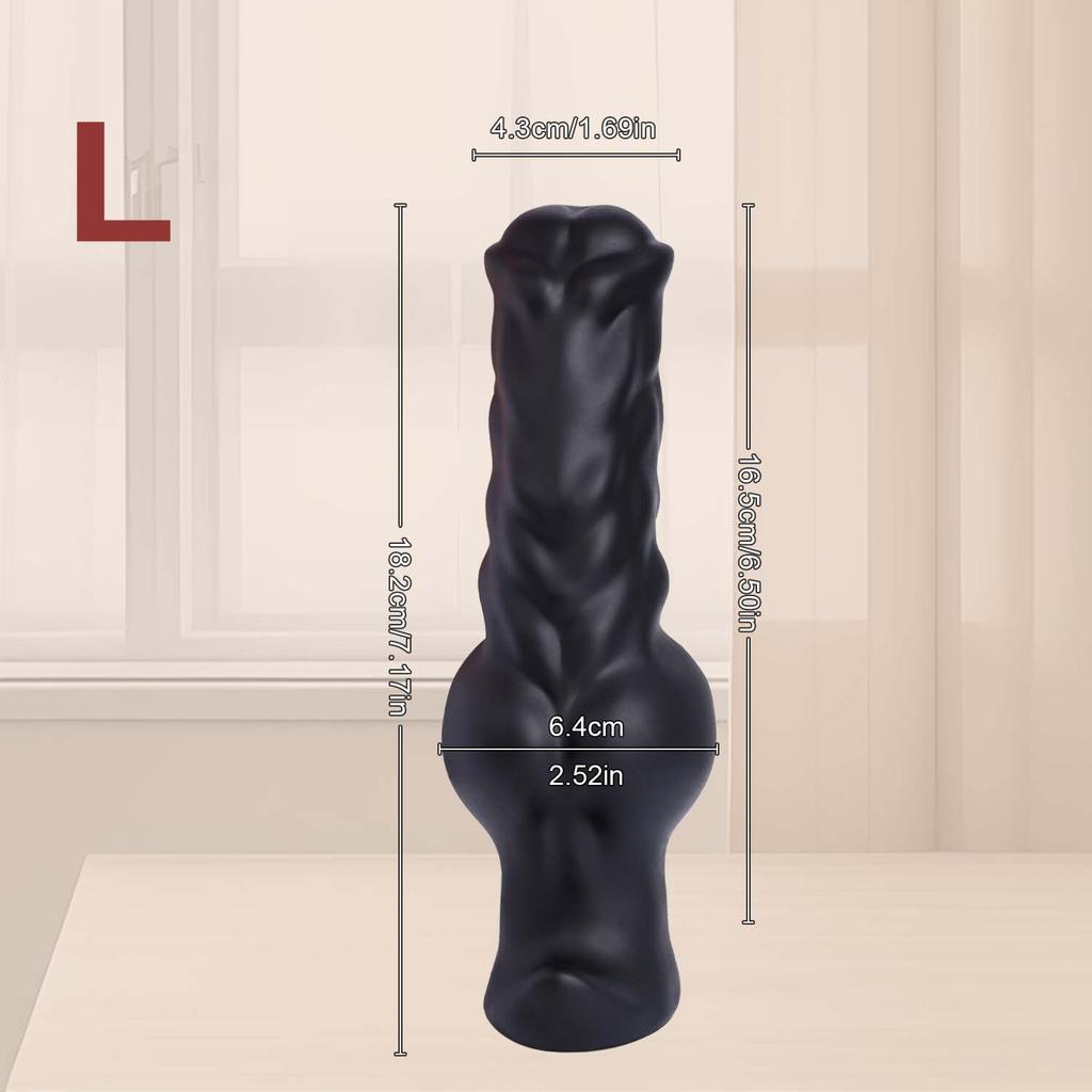 Liquid Silicone Irregular Anal Plug Adult Sex Toy Oversized Irregular Anal Expansion Penis Female Anal Masturbator