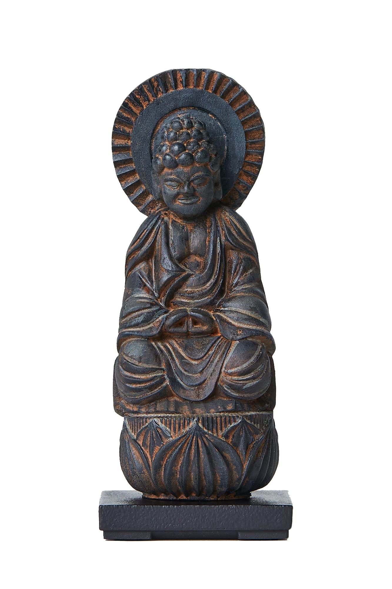 

Ismu TanaCOCORO WOOD Амитабха Татхагата Бокукуи Шонин Резьба по дереву Статуя Будды Рисунок ISM tw3534 [Пальма] (деревянный: Кипарис)_Мокубубуцу (Амида