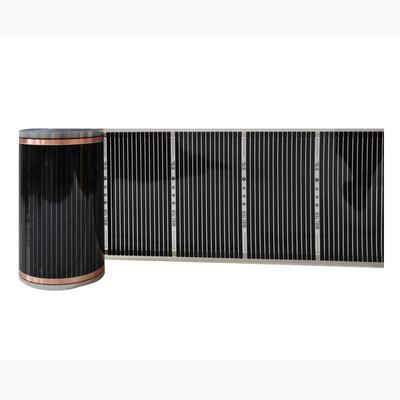 220V Far Infrared Underfloor Heating Film Kit 220W/m2 50cm Width Electric Carbon Fiber Floor Heating System