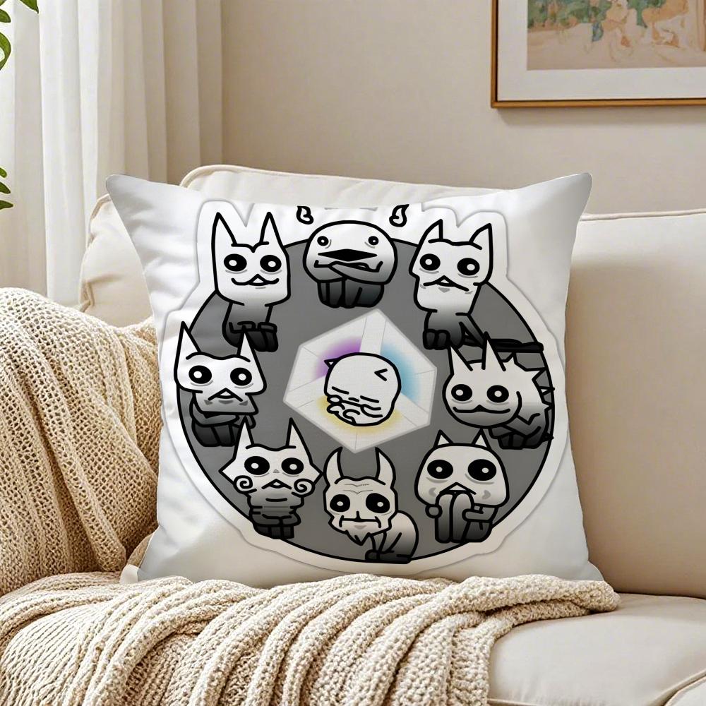 Tower Defense Japanisches Spiel BBattle Cats Kissenbezug Kissenhülle Milbenschutz Wohnzimmer Sofa Dekor Kissen Zimmer