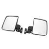 Golfwagen Seitenspiegel Klappbar 180 Grad Verstellbar HD Glas Golfwagen Seitenrückspiegel Ersatz für EZGO
