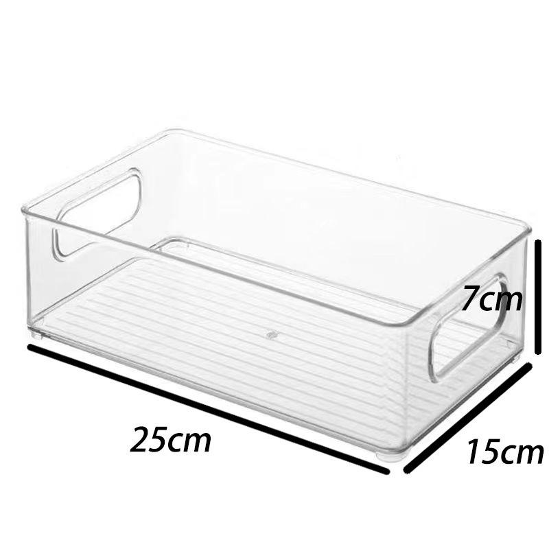 Acrylic Desktop Storage Box for Cosmetics, Snacks, Skincare, Masks, and Dorm Room Organization.