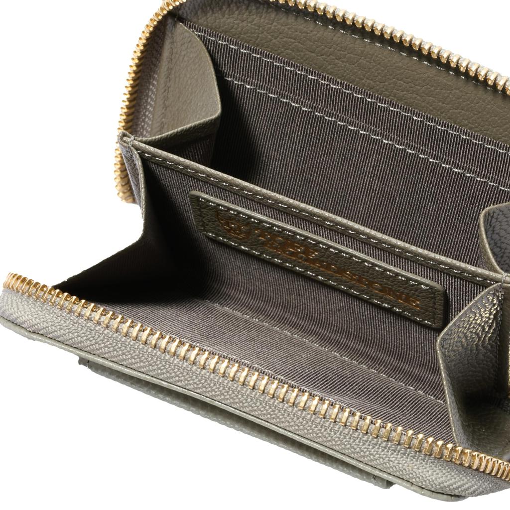 [Toff & Loadstone] Ano Round Zip Card Case Lizard