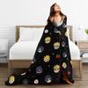 Uzumaki Plush Blanket Children  Flannel Throw Blanket For Couch Chair Sofa Bed Warm Custom Quality Bedspread Gift Idea