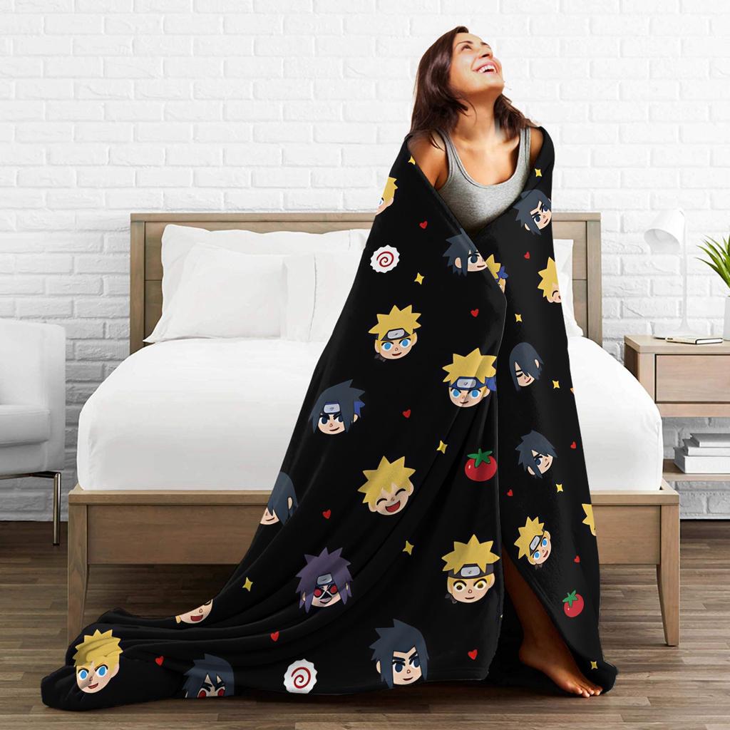 Uzumaki Plush Blanket Children Flannel Throw Blanket For Couch Chair Sofa Bed Warm Custom Quality Bedspread Gift Idea