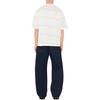 Burberry Logo Embroidered Striped T-Shirt Men's 80836121
