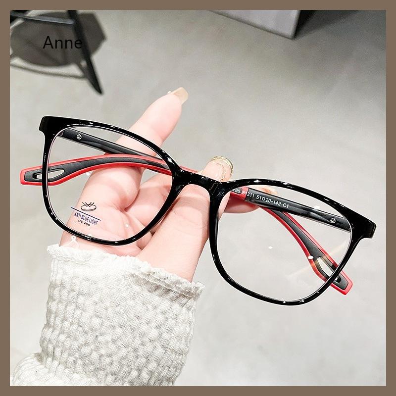 Trending Blue Light Blocking Men's Retro Glasses TR90 Anti Radiation Eyeglasses Women Round Transparent Fashion Eyewear