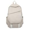 Men's Large Capacity PU Backpack Student Schoolbag Sports Computer Bag