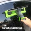 Window Squeegee With Microfiber Water Spray Bottle, Window Cleaning Kit, All Purpose Window Glass Cleaner With Spray Head