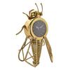 Hometime Wall Clock Gold Bee Design