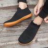 FashionMen Shoes slip on summer Mesh Sneakers Husband Slip-On Casual Shoe breathable Soft Soed Walking Shoes Mommy Shoes Mens Sneakers
