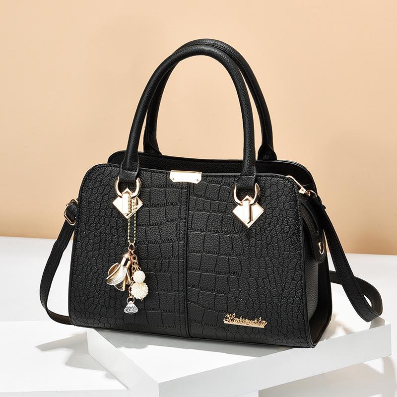 Nouveau Sac à Main Mode Style Coréen 2025: Sac bandoulière simple pour femmes d'âge mûr