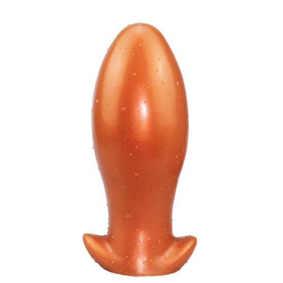 Soft Huge Anal Plug Big Butt Bead Anus Expansion Stimulator Egg-shaped Dildo