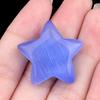 Mini-Sternfigur aus Kunstkristall Heilstein Sternförmige Verzierung Handgeschnitzte Taschensternsteine für Meditation Reiki Ausgleichsdekor
